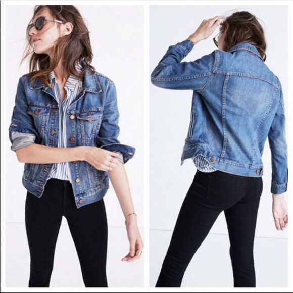 Madewell Jean Jacket in Pinter Wash